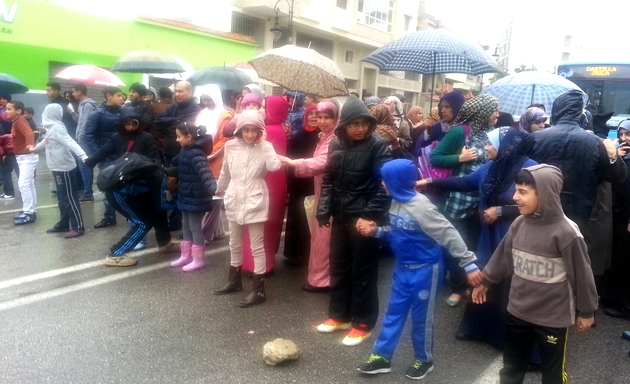 Val fleuri : Manifestation contre les  accidents de la circulation