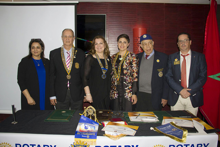 Le Rotary en Mouvement : épinglage, distinctions, partenariat et conférence