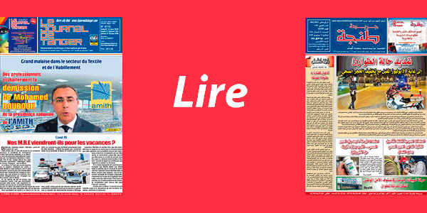 Lire votre Journal de Tanger du 13 Juin 2020 en PDF