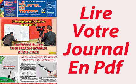 Le Journal de Tanger 15 Août 2020 en PDF