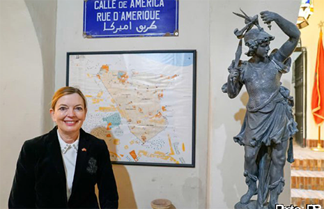 Une ministre américaine  en visite à Tanger