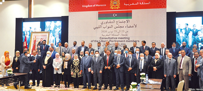 Des parlementaires  libyens en conclave à Tanger