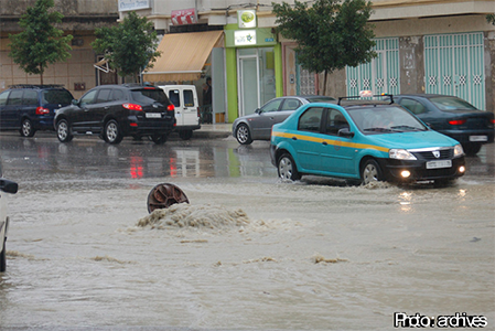 Intempéries: Tanger a croulé sous les eaux de pluie