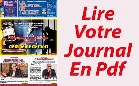 Le Journal de Tanger 19 Décembre 2020 en PDF