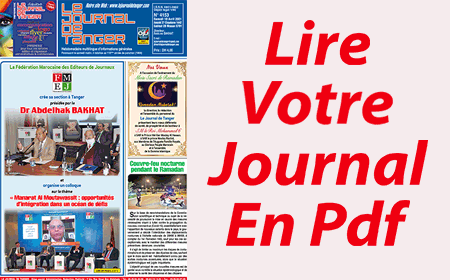 Le Journal de Tanger 06 Mars 2021 en PDF