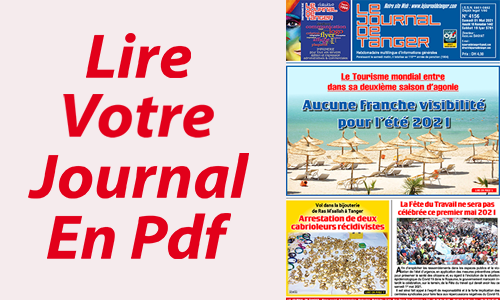 Le Journal de Tanger 17 Avril 2021 en PDF