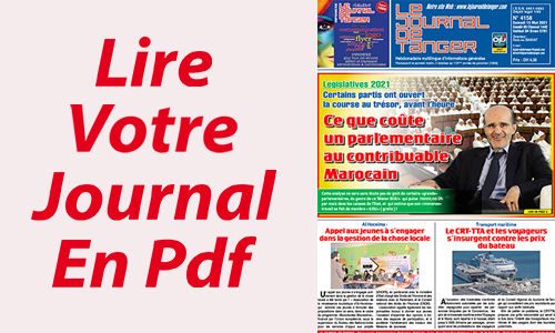 Le Journal de Tanger 17 Avril 2021 en PDF