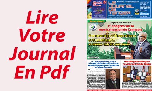 Le Journal de Tanger 29 Mai 2021 en PDF