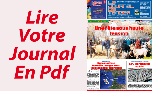 Le Journal de Tanger 17 Juillet 2021 en PDF