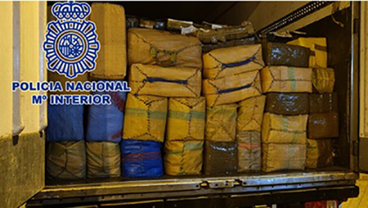 Saisie de 26 tonnes de haschich en provenance de Tanger Med