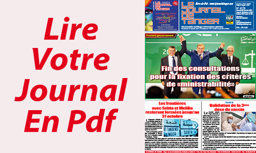 Le Journal de Tanger 11 septembre en PDF