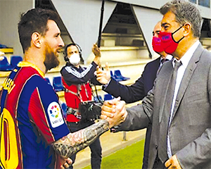 MESSI: « LES MOTS DU PRESIDENT M’ONT FAIT MAL.JE NE LES MERITE PAS !»