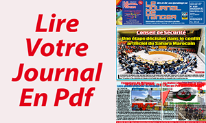 Le Journal de Tanger 06 Novembre en PDF