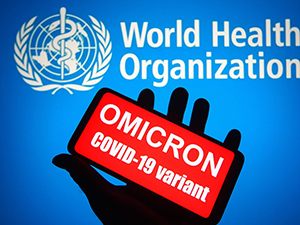 Selon l’OMS: Le variant Omicron représente un risque très élevé