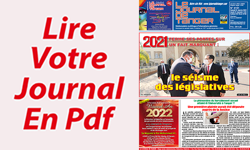 Le Journal de Tanger 01 Janvier en PDF