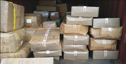 Larache: 2,1 tonnes de cannabis saisis  par les gendarmes
