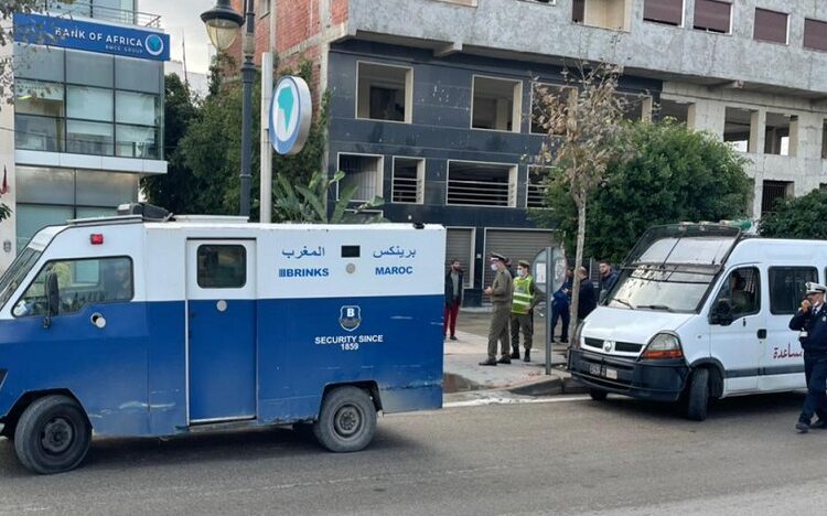 Hay Moulay Rachid Un nouveau braquage de fourgon de transport de fonds