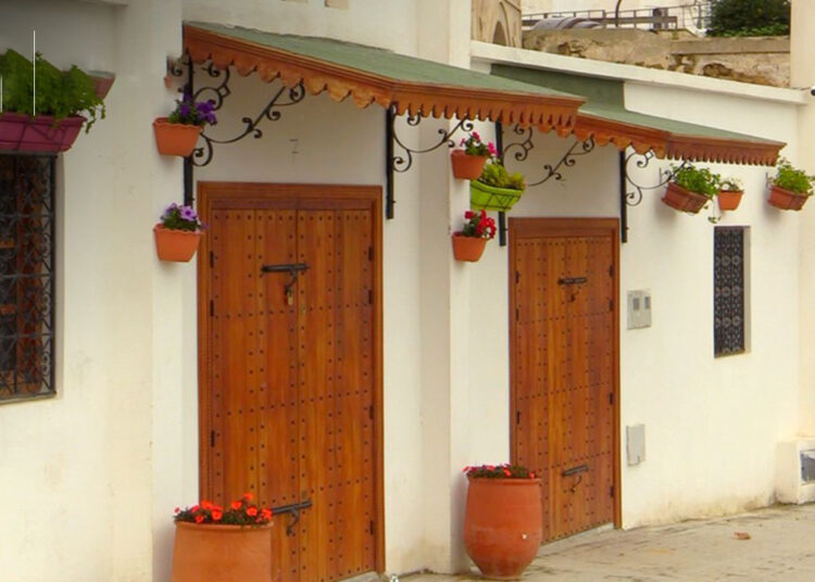 Médina de Tanger: Décoration des artères