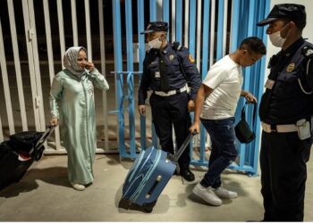 Frontière avec Sebta Libre passage aux  habitants du préside