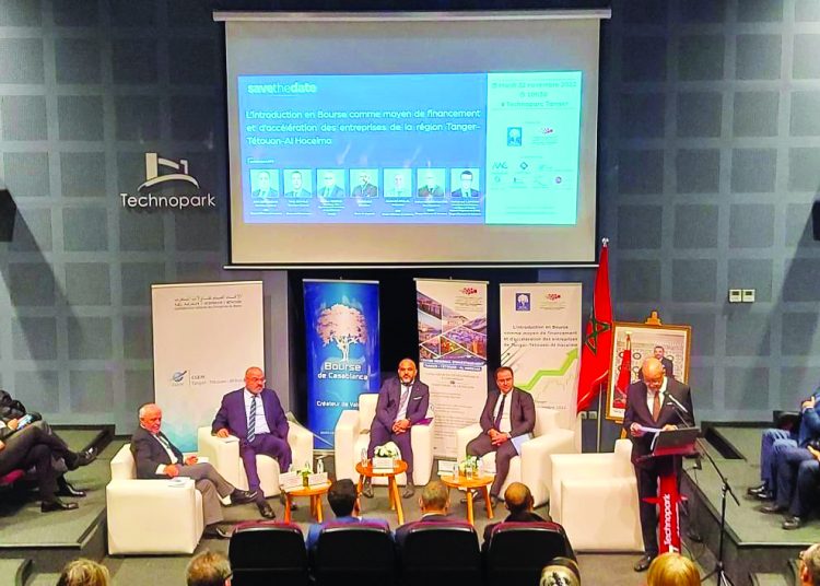 Rencontre à Tanger sur le Financement des entreprises  La bourse comme  moyen alternatif disponible