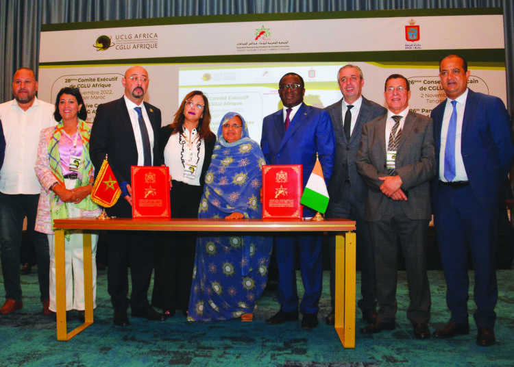 Réunions statutaires  à Tanger du  CGLU Afrique