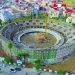 Restauration de la Plaza de Toros : les travaux reprennent…il était temps