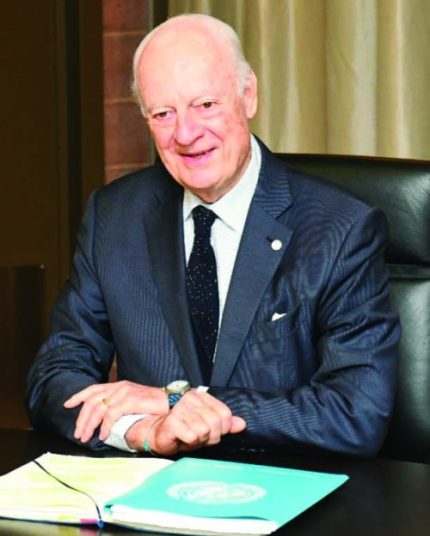 Staffan mistura en Afrique du Sud, Une visite qui intrigue tout le monde !
