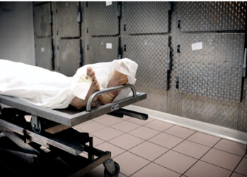 Un fait surréel a la morgue