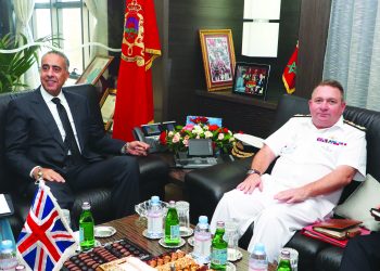 Le haut Conseiller Britannique à la Défense pour le Moyen-Orient et l&rsquo;Afrique du Nord reçu par Mr. Abdellatif Hammouchi