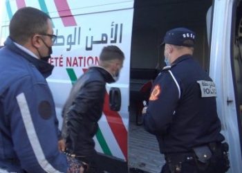 Arrestation d’un jeune pour menace et agression sur la voie publique