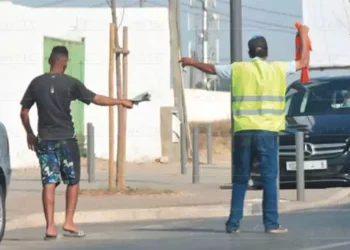 Note administrative urgente : Gardiens de voitures à Casablanca
