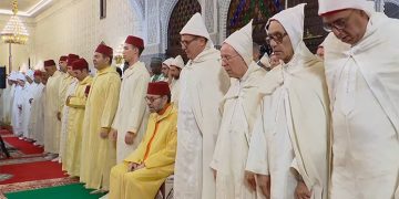 Sa Majesté le Roi Mohammed VI préside une cérémonie religieuse en célébration de Laylat Al-Qadr.